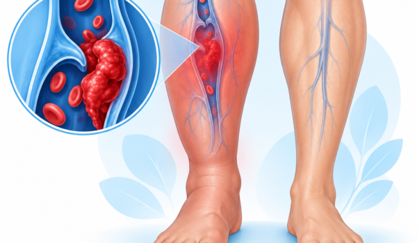علائم غلظت خون در پاها؛ درد ساق پا و لخته خون (DVT)، علت و درمان 5 علائم غلظت خون در پاها و ورم یکطرفه ساق در لخته خون
