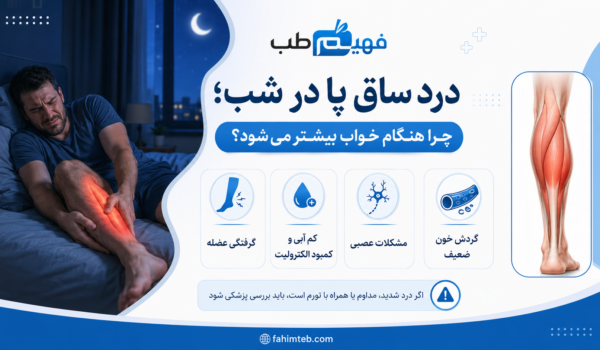 درد ساق پا در شب؛ چرا هنگام خواب بیشتر می‌شود؟