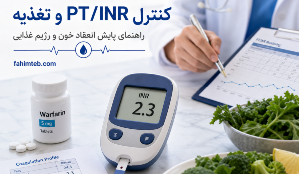 تاثیر رژیم غذایی بر سطح PT / INR خون