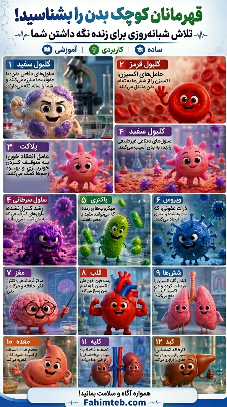 قهرمانان کوچک بدن