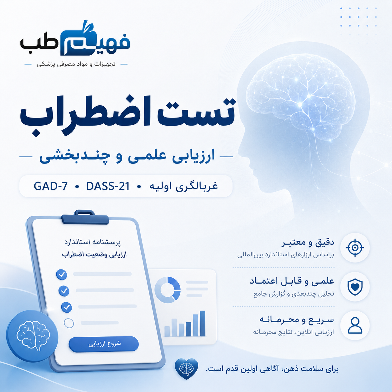 تست اضطراب آنلاین