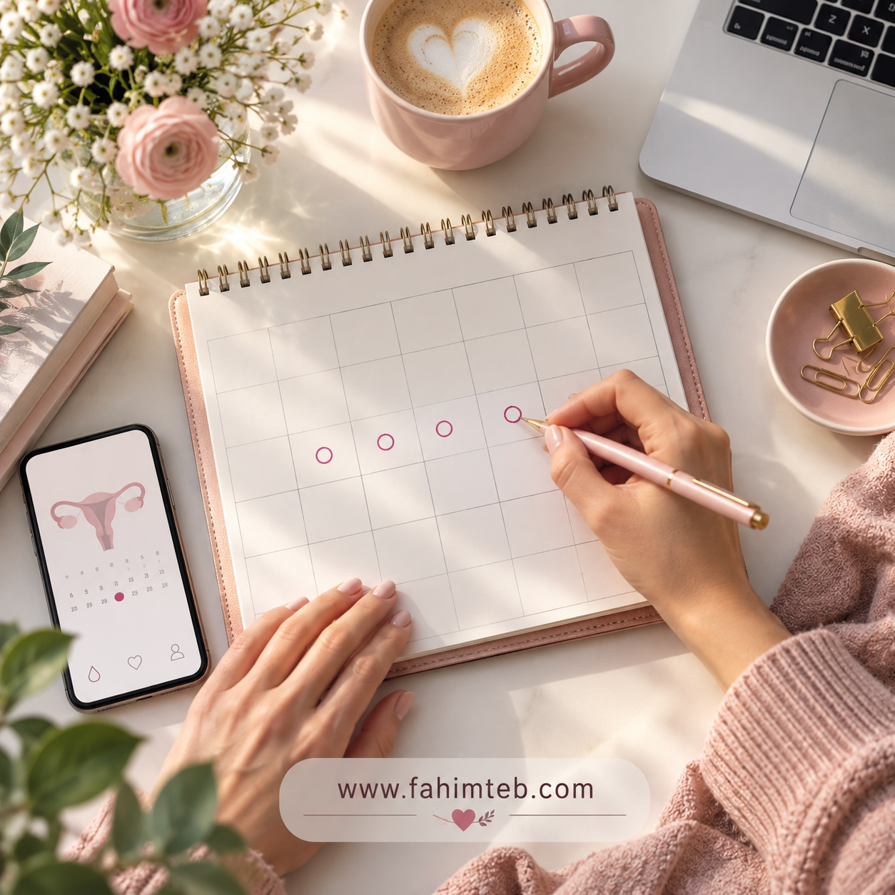 سیکل قاعدگی چند روزه است